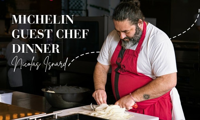 Chef Nicolas Isnard will provide diners with a menu that includes modern French dishes. Photo courtesy of French Grill