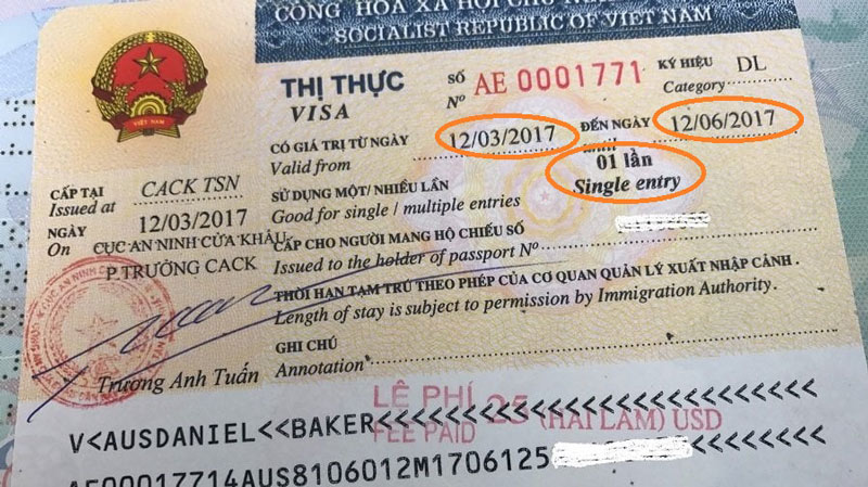 Vietnam VISA