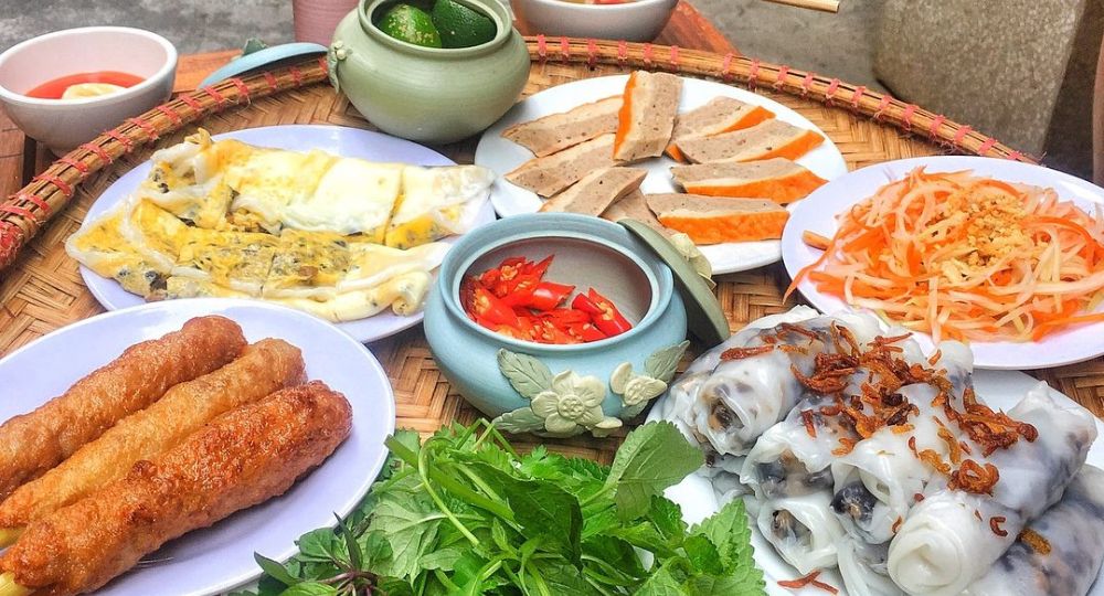 Vietnam Rice Roll